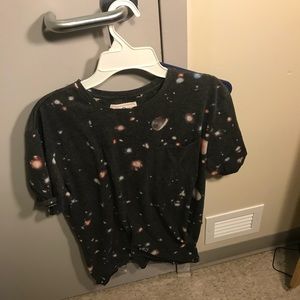Pacsun space patterned shirt, good condition